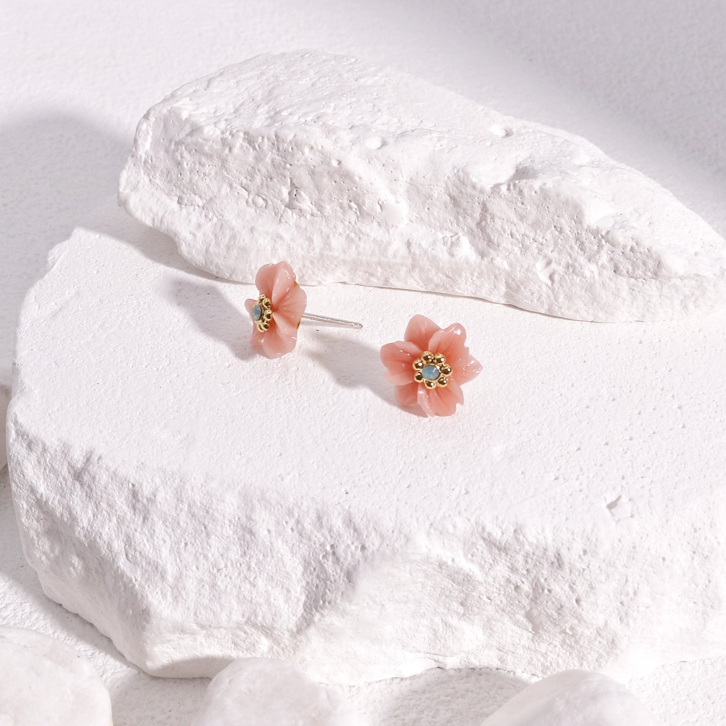 Katie Mini Floral Candy Stud Earrings