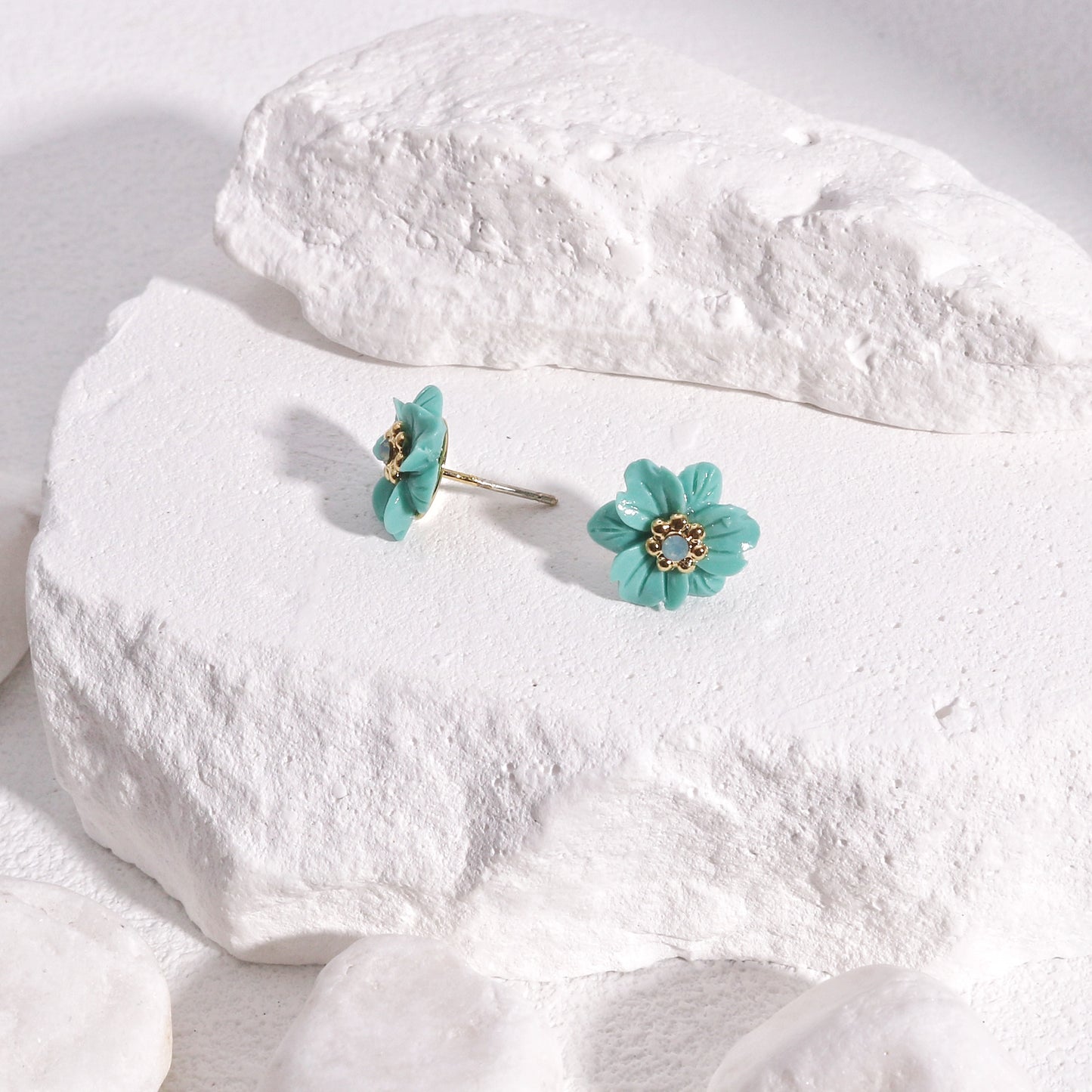 Katie Mini Floral Candy Stud Earrings