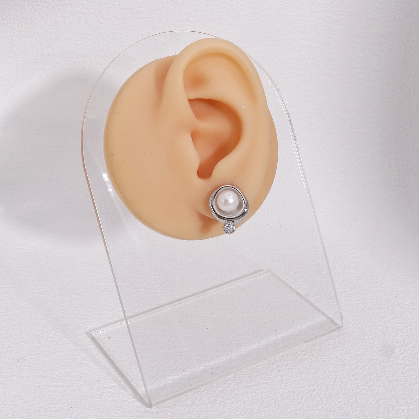 Emory Freshwater Pearl Fancy Stud Earrings