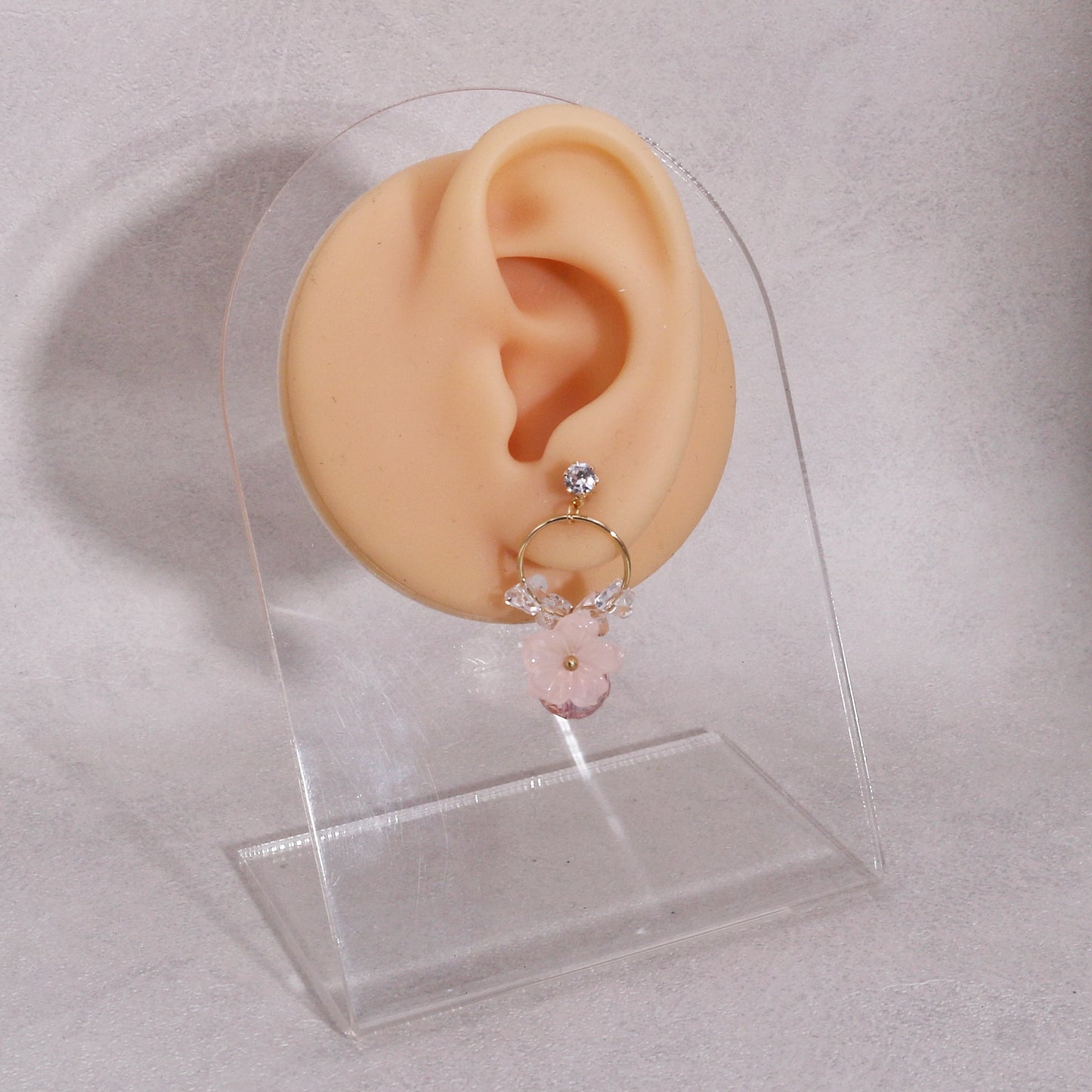 Solana Crystal Dazzling Floral Drop Earrings
