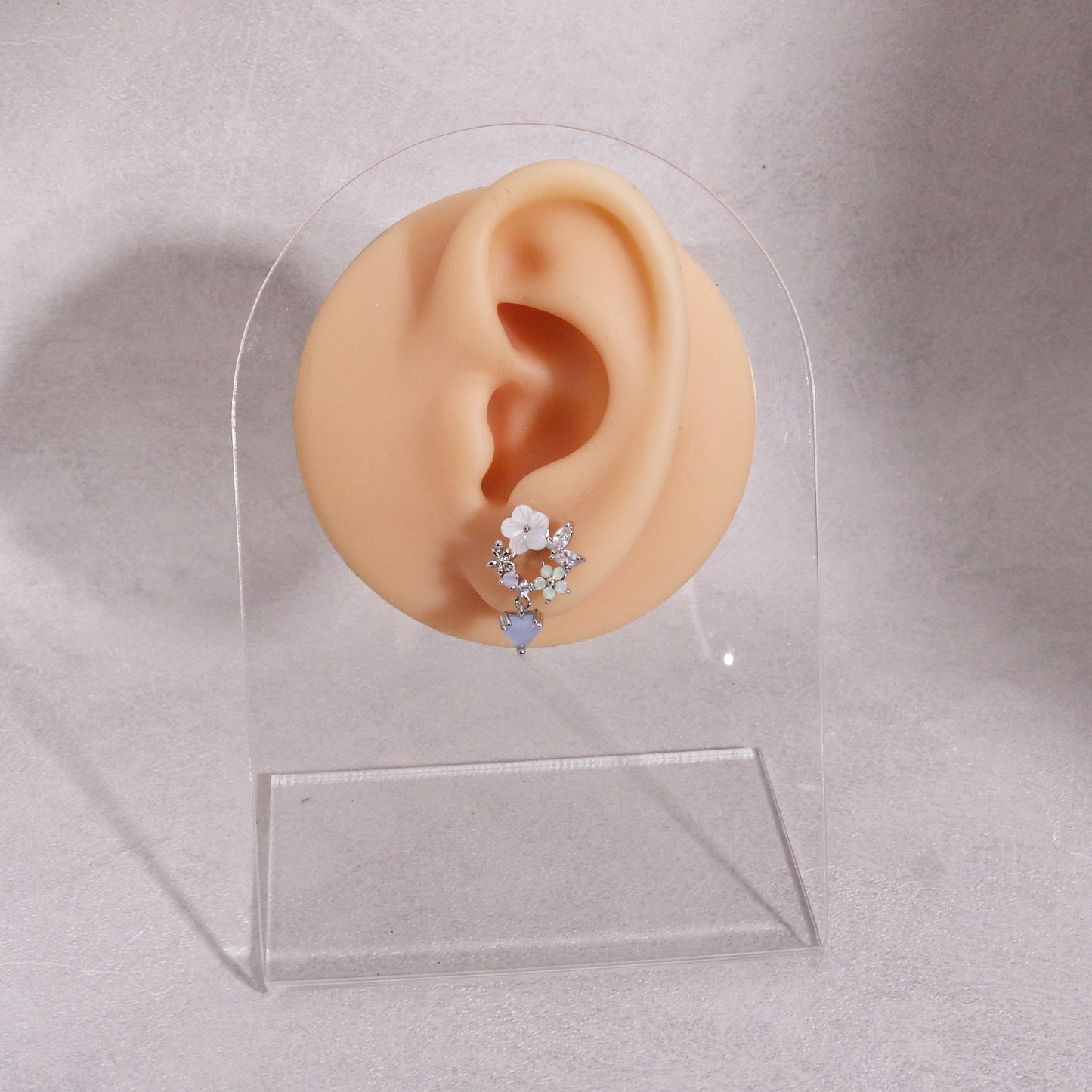Charlotte Dainty Korean Styled Floral Drop Earrings