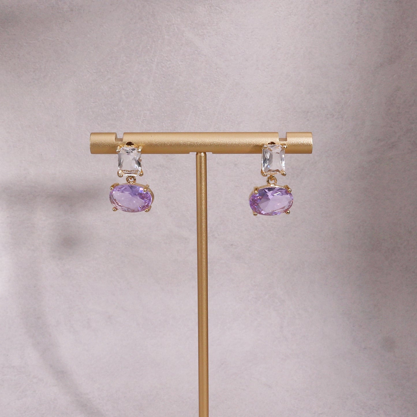 Ciara Luxury Glamour CZ Drop Earrings