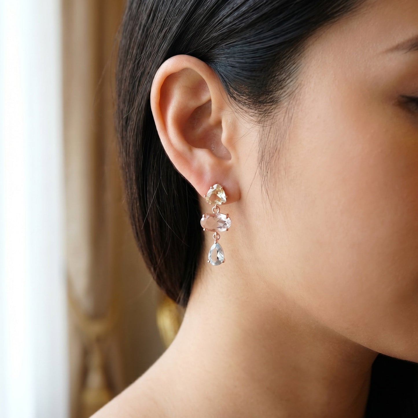 Rhiannon Luxury CZ Chandelier Drop Earrings